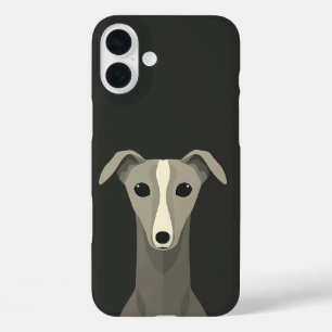 Greyhound Niedlich Whippet Dog iPhone 16 Plus Hülle
