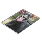 Greyhound-Notebook Notizblock (Linke Seite)
