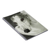 Greyhound-Notebook - "Sicherheit" Notizblock (Rechte Seite)