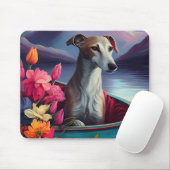 Greyhound on a Paddle: Ein Landschaftliches Abente Mousepad (Mit Mouse)