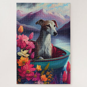 Greyhound on a Paddle: Ein Landschaftliches Abente Puzzle