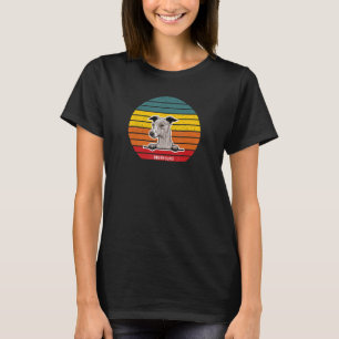 Greyhound Owner Retro Vintage Farbige Sonnenunterg T-Shirt