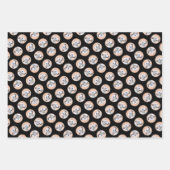 Greyhound Painting Niedlich Red White Original Dog Geschenkpapier Set (Vorderseite 3)