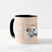 Greyhound Painting - Niedliche Original Hunde Kuns