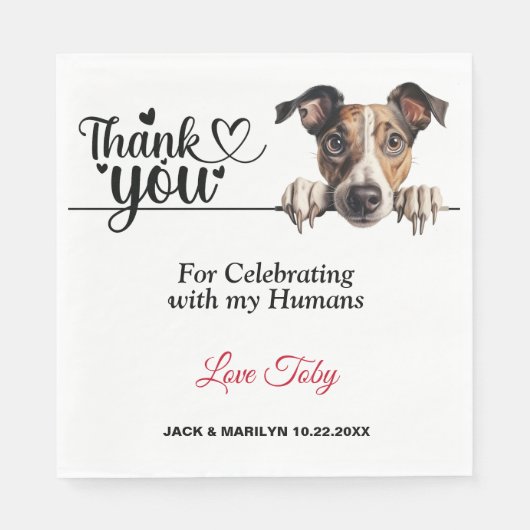 Greyhound Paper Napkins Serviette (Vorderseite)