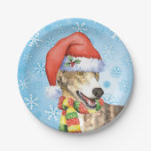 Greyhound Paper Plate Pappteller (Vorderseite)