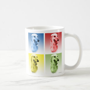 Greyhound Pop Art Kaffeetasse
