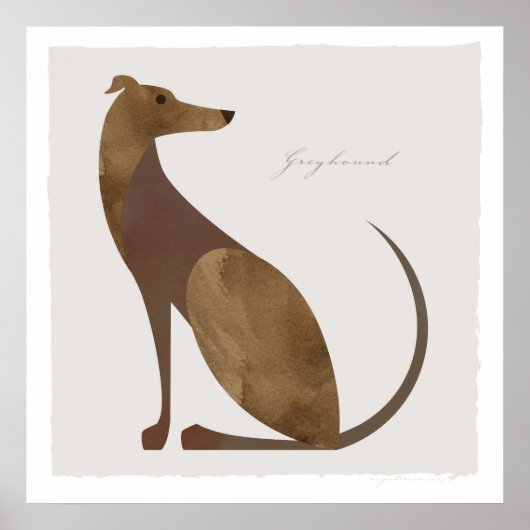 Greyhound Poster (Vorne)