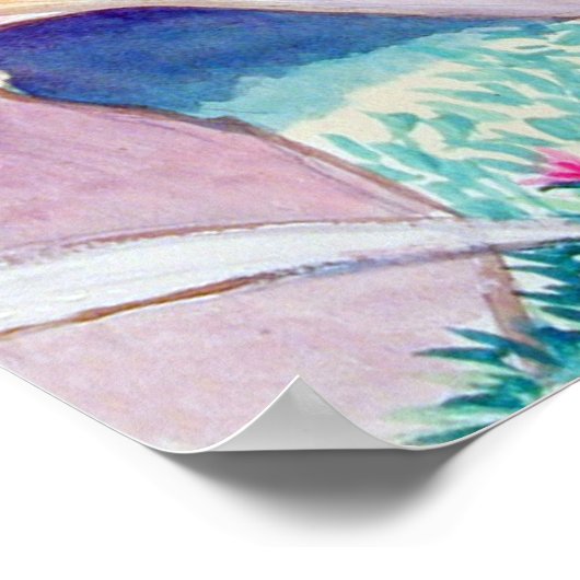 Greyhound Posters Prints Poster (Ecke)