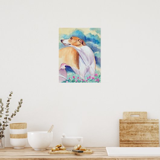 Greyhound Posters Prints Poster (Küche)