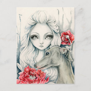 Greyhound - Postkarte