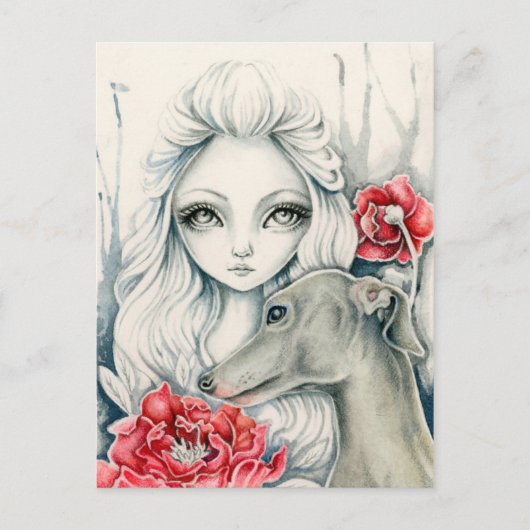 Greyhound - Postkarte (Vorderseite)