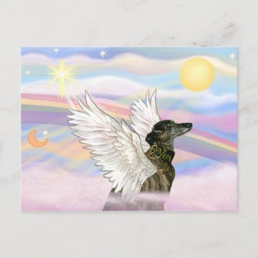 Greyhound Postkarte (Vorderseite)