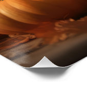 Greyhound Puppy Autumn Delight Pumpkin Poster (Ecke)