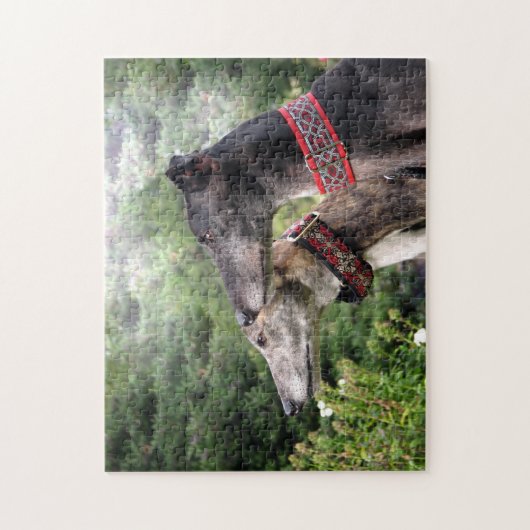 Greyhound-Puzzle (Alice und Shadow) Puzzle (Vertikal)