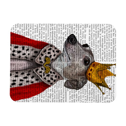 Greyhound Queen Magnet (Horizontal)