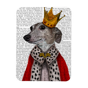 Greyhound Queen Magnet