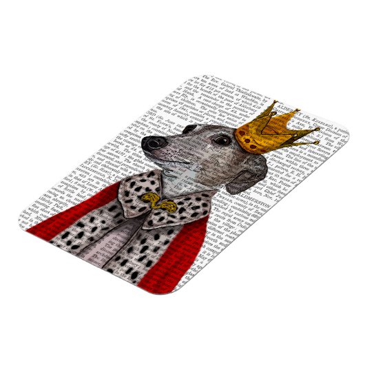 Greyhound Queen Magnet (Linke Seite)