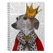 Greyhound Queen Notizblock (Vorderseite)