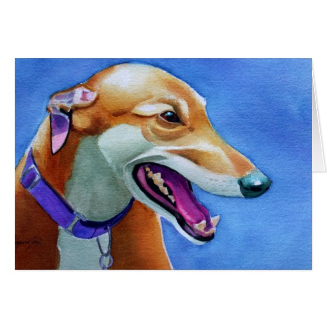 Greyhound Rescue Dog (Vorderseite (Horizontal))