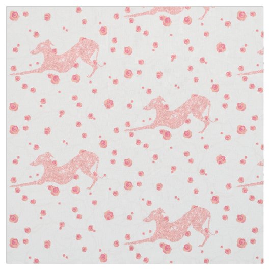 Greyhound Rose Joann Fabric Albern Iggy Stoff (Muster)