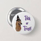 Greyhound (rot) Trick Button (Vorne & Hinten)