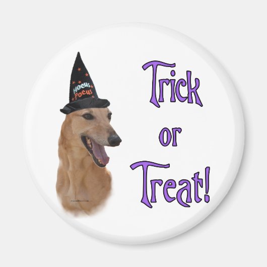 Greyhound (rot) Trick Magnet (Vorne)