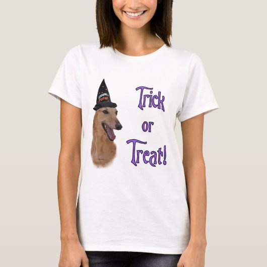 Greyhound (rot) Trick T-Shirt (Vorderseite)