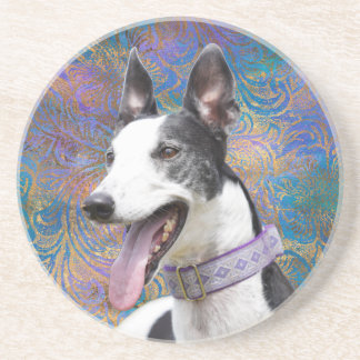 Greyhound Sandstone Untersetzer