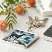 Greyhound Schlüsselanhänger (Seite)