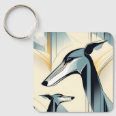 Greyhound Schlüsselanhänger (Vorderseite)