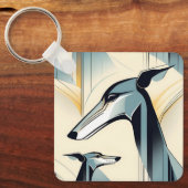 Greyhound Schlüsselanhänger (Vorderseite)