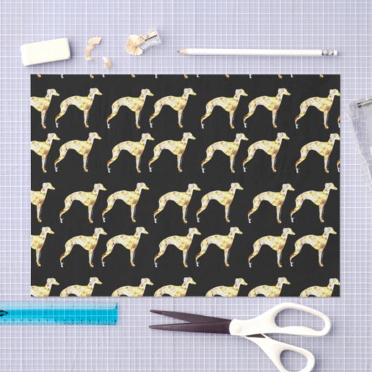 Greyhound Seidenpapier (Handwerk)