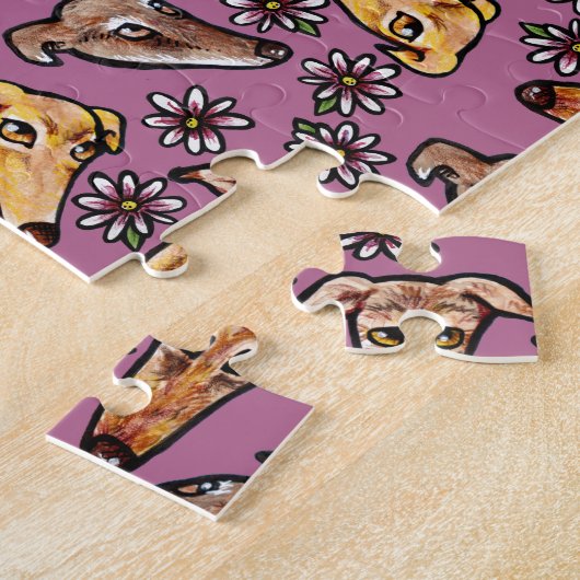 Greyhound Snoots Puzzle (Seite)