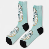 Greyhound Socken (Linkes Detail)