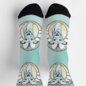 Greyhound Socken (Oben)