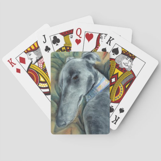 Greyhound-Spielkarten (1) Spielkarten (Rückseite)