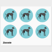 Greyhound Sticker (Blatt)