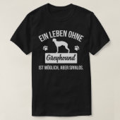Greyhound T-Shirt (Design vorne)