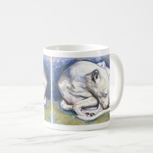Greyhound-Tasse Kaffeetasse (VorderseiteRechts)