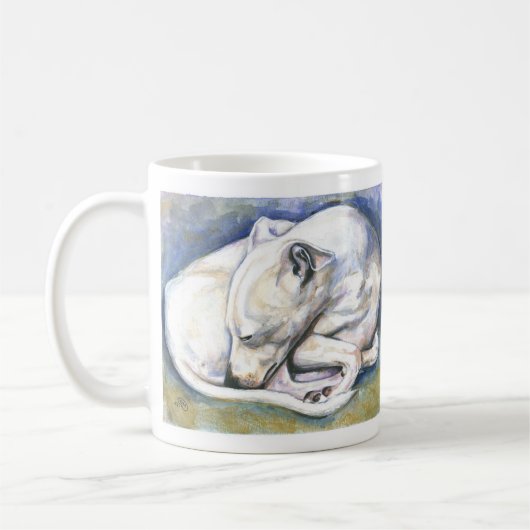 Greyhound-Tasse Kaffeetasse (Links)