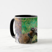 Greyhound Tasse Triple Hund Dare Ya (Vorderseite Links)