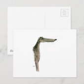 Greyhound, tony fernandes postkarte (Vorne/Hinten)