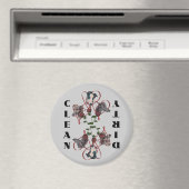 Greyhound Trio Hearts Dog Geschirrspülmaschine Mag Magnet (In Situ (Geschirrspüler))