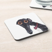 GREYHOUND UNTERSETZER (Linke Seite)