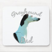 Greyhound-Vater 2 Mousepad (Vorne)