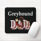 Greyhound Vater Geschenke Mousepad (Mit Mouse)