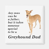 Greyhound Vater Magnet (Vorne)