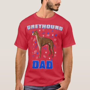 Greyhound Vater T-Shirt