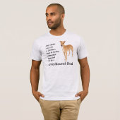 Greyhound Vater T - Shirt (Vorne ganz)